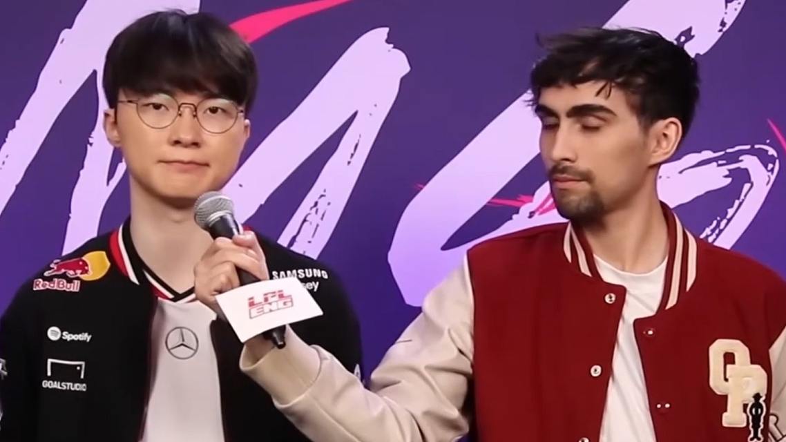 Faker重返赛场，重返赛场首场状态出色，公牛观众沸腾！